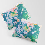 double exposure floral #24 Pillow Sham Gallery Image 3