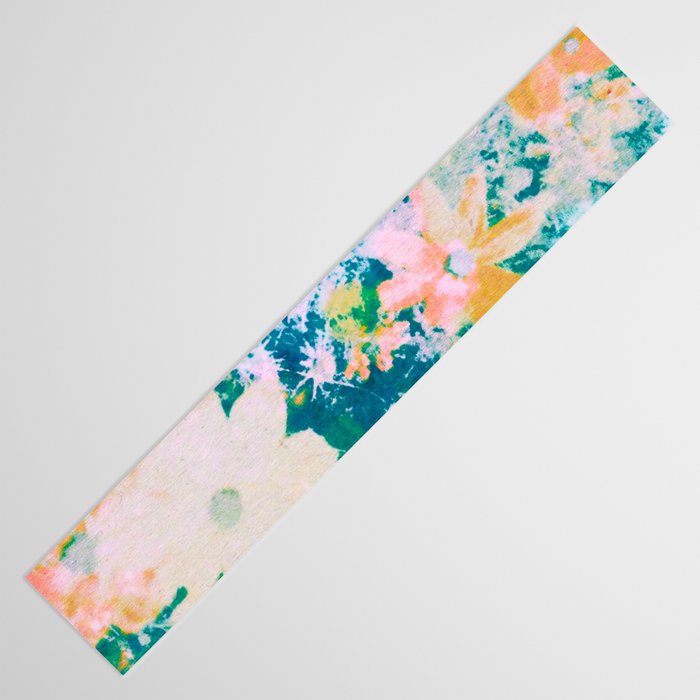 double exposure floral #24 Table Runner Gallery Image 3