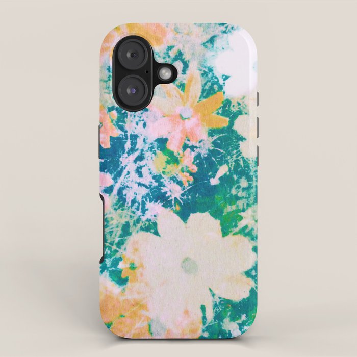 double exposure floral #24 iPhone Case Gallery Image 1