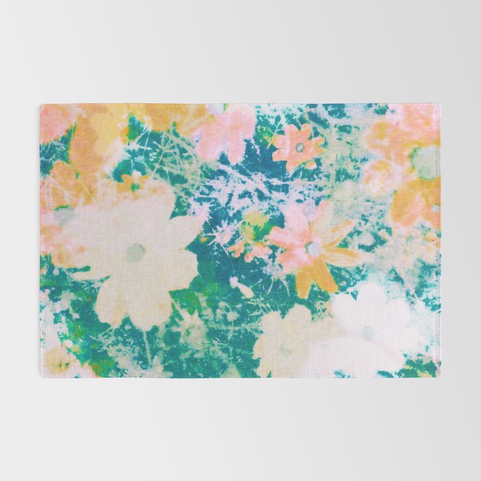 double exposure floral #24 Rug Gallery Image 2