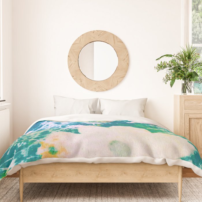 double exposure floral #24 Duvet Cover Gallery Image 3