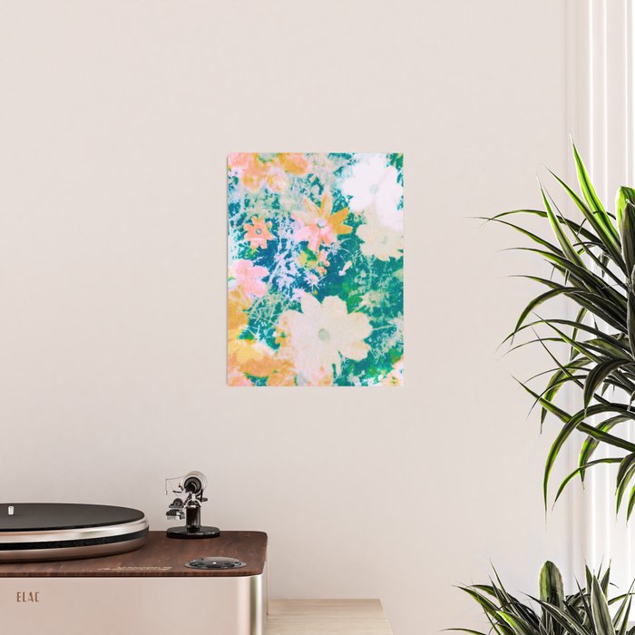 double exposure floral #24 Poster Gallery Image 2