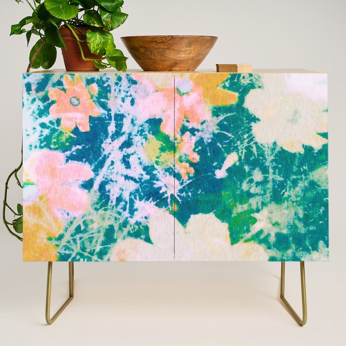 double exposure floral #24 Credenza Gallery Image 1