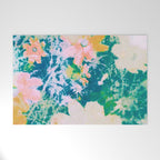 double exposure floral #24 Welcome Mat Gallery Image 1