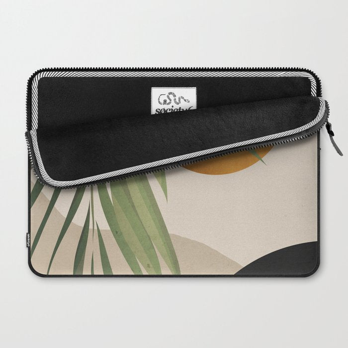 Abstract Art Tropical Leaves 47 Laptop Sleeve Gallery Image 2