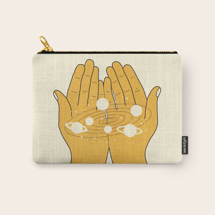 Universe in My Hands Carry All Pouch Gallery Image 1