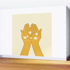 Universe in My Hands Wall Mural Gallery Image 2