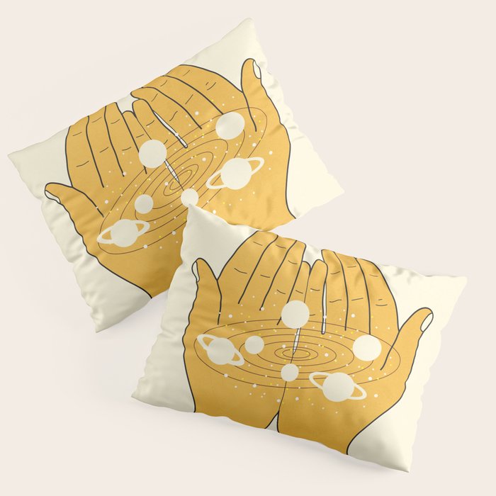 Universe in My Hands Pillow Sham Gallery Image 3