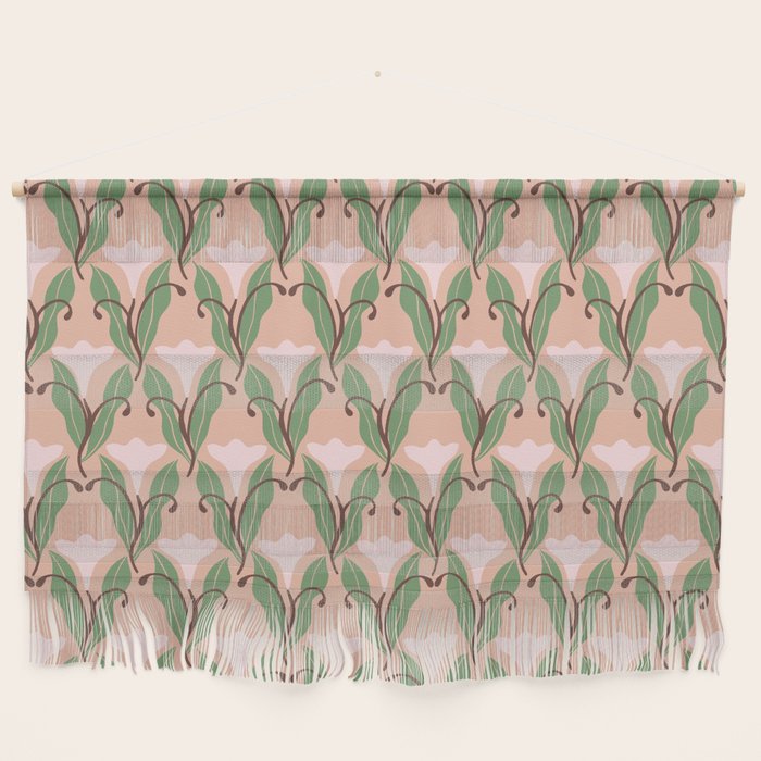 Tulip Whimsy - Vintage Nouveau Wall Hanging Gallery Image 1