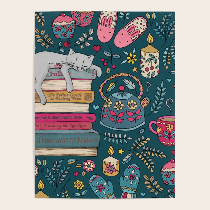 How to Hygge Like a Cat Poster Gallery Image 4