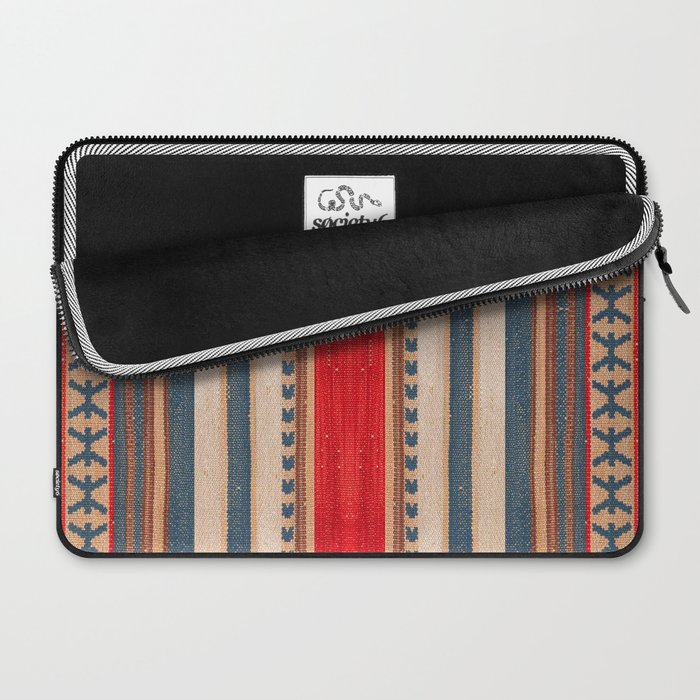 Bohemian Tapestry: Timeless Moroccan Heritage Fabrics Laptop Sleeve Gallery Image 2