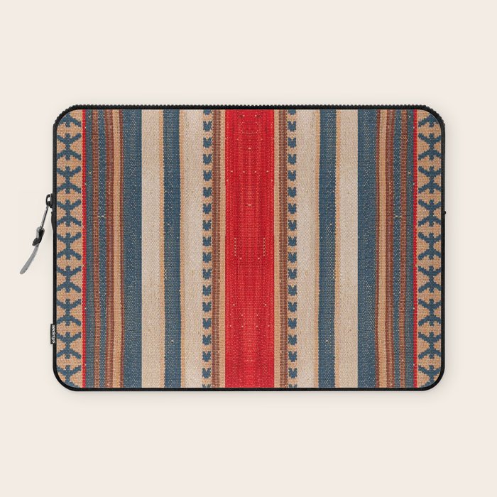 Bohemian Tapestry: Timeless Moroccan Heritage Fabrics Laptop Sleeve Gallery Image 1
