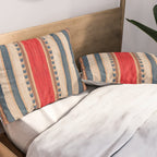Bohemian Tapestry: Timeless Moroccan Heritage Fabrics Pillow Sham Gallery Image 2