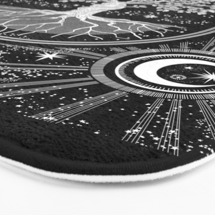 Celestial Tree of Life Bath Mat Gallery Image 3