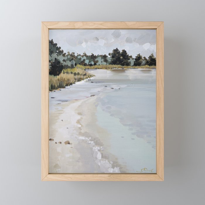 Between the Woods and Frozen Lake Mini Art Print Gallery Image 1