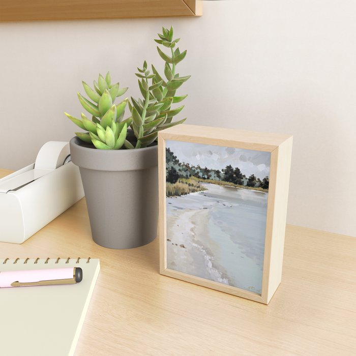 Between the Woods and Frozen Lake Mini Art Print Gallery Image 2