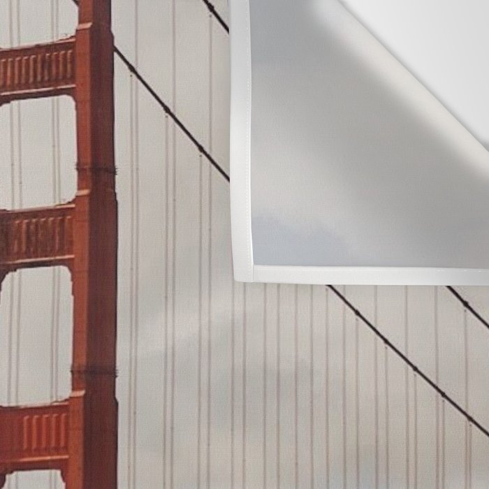 Golden Gate Bridge Through Wildflowers Wall Tapestry Gallery Image 3