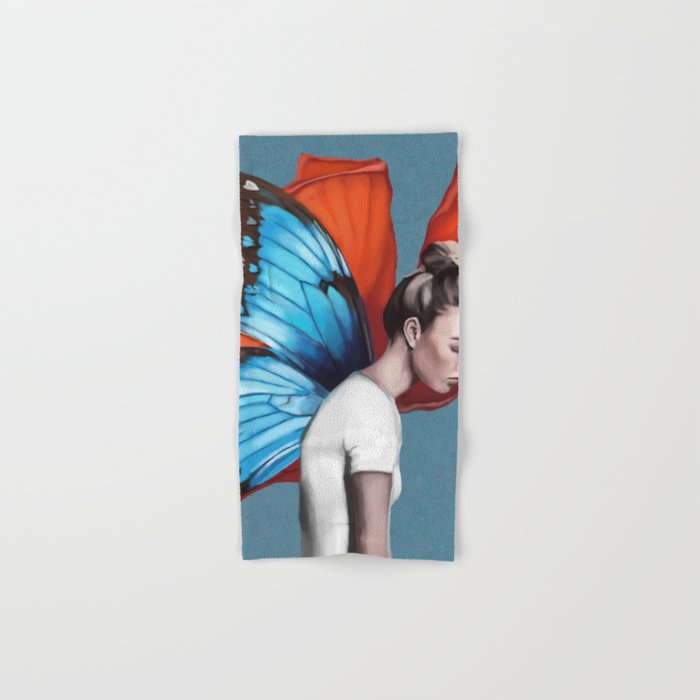 Butterfly Woman Bath Towel Gallery Image 1