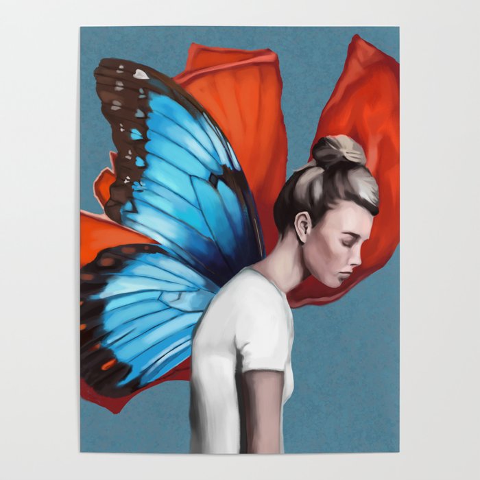 Butterfly Woman Poster Gallery Image 4
