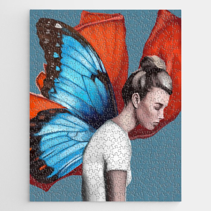 Butterfly Woman Jigsaw Puzzle Gallery Image 1