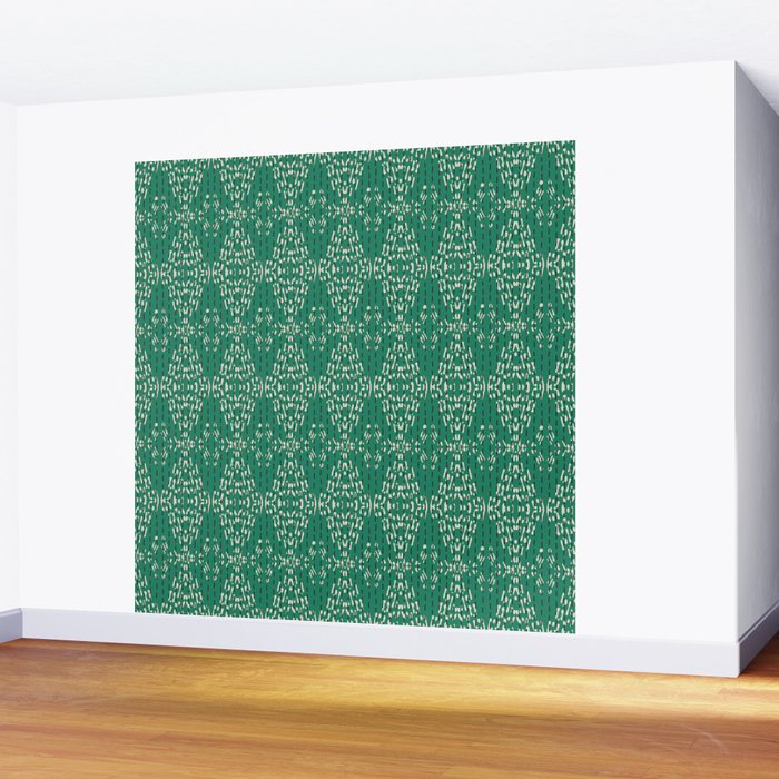 ZOLA KANTHA GREEN Wall Mural Gallery Image 2