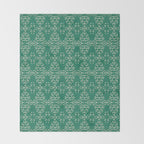 ZOLA KANTHA GREEN Throw Blanket Gallery Image 2