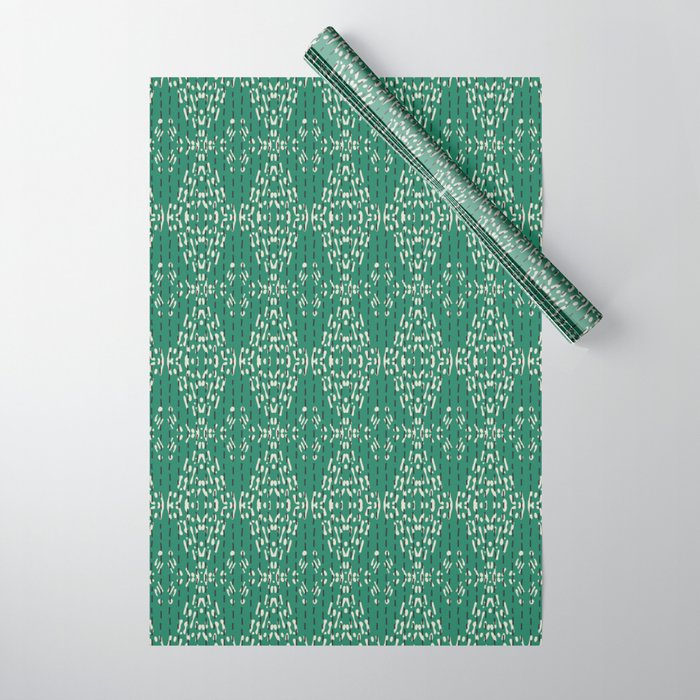 ZOLA KANTHA GREEN Wrapping Paper Gallery Image 1