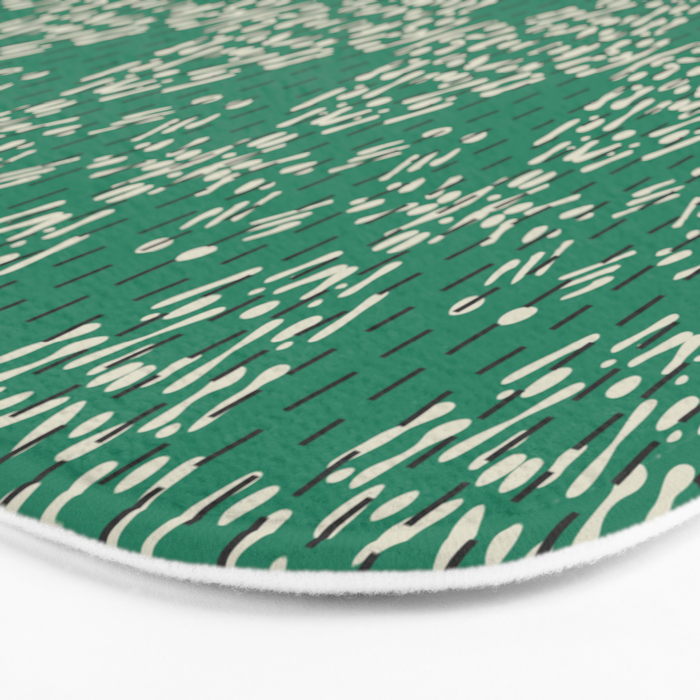 ZOLA KANTHA GREEN Bath Mat Gallery Image 3