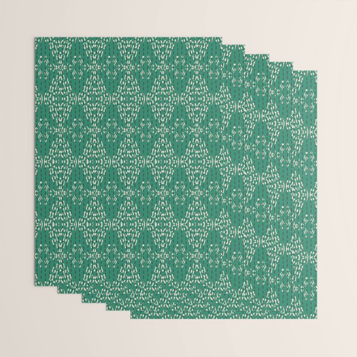 ZOLA KANTHA GREEN Wrapping Paper Gallery Image 3