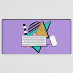 Memphis pattern 103 - 80s / 90s Retro Desk Mat Gallery Image 1