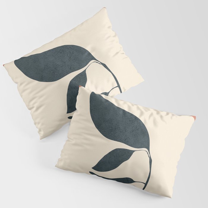 Summer Leaves Pillow Sham Gallery Image 1