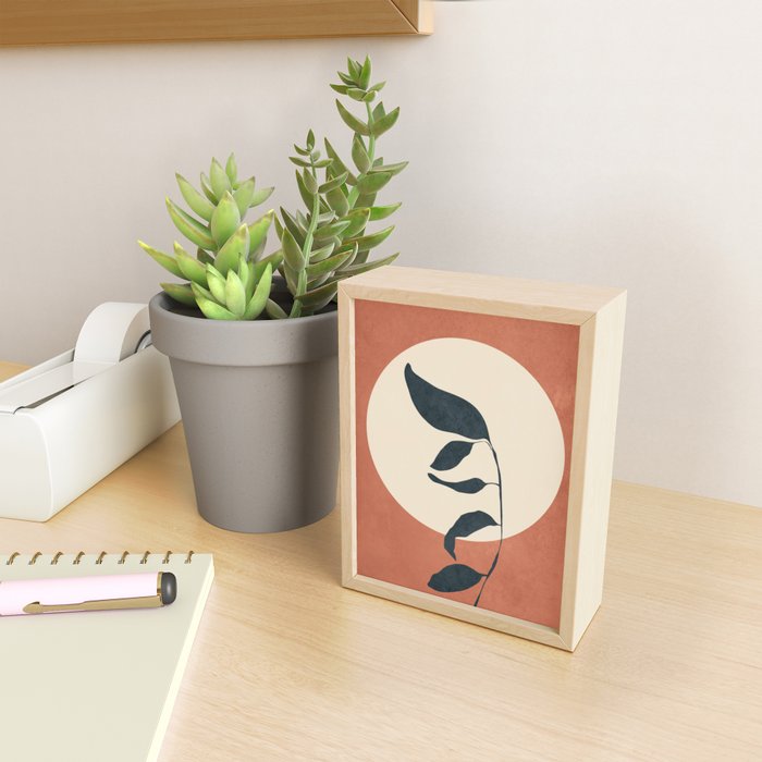 Summer Leaves Mini Art Print Gallery Image 2