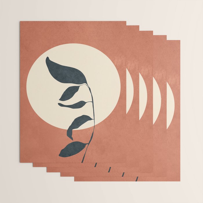 Summer Leaves Wrapping Paper Gallery Image 3