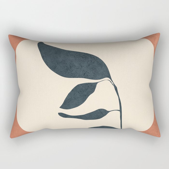 Summer Leaves Rectangular Pillow Gallery Image 1