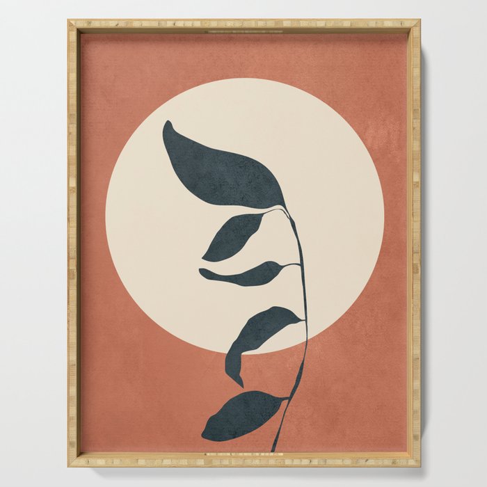 Summer Leaves Serving Tray Gallery Image 1