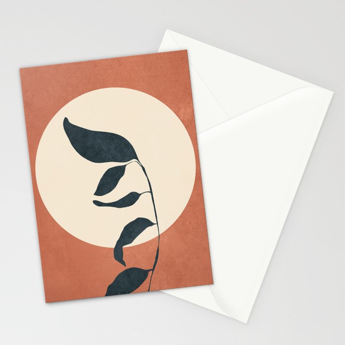 Summer Leaves Stationery Card Gallery Image 2