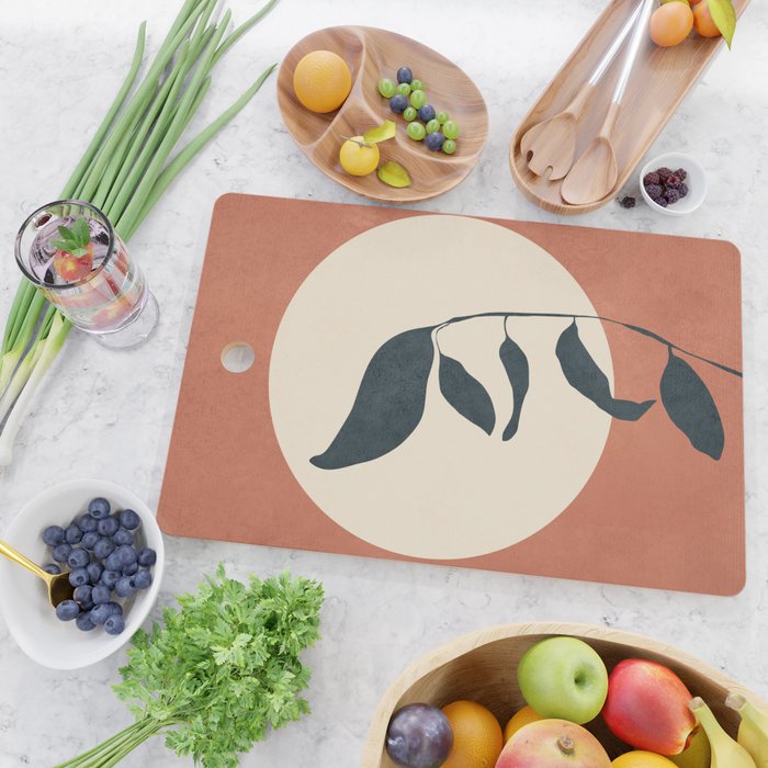 Summer Leaves Cutting Board Gallery Image 2