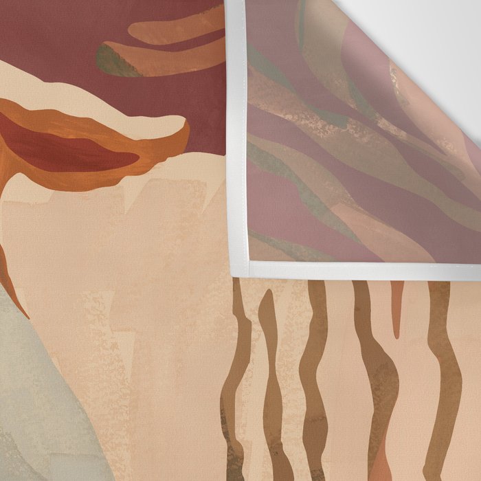Abstract Rustic Ram Wall Tapestry Gallery Image 3