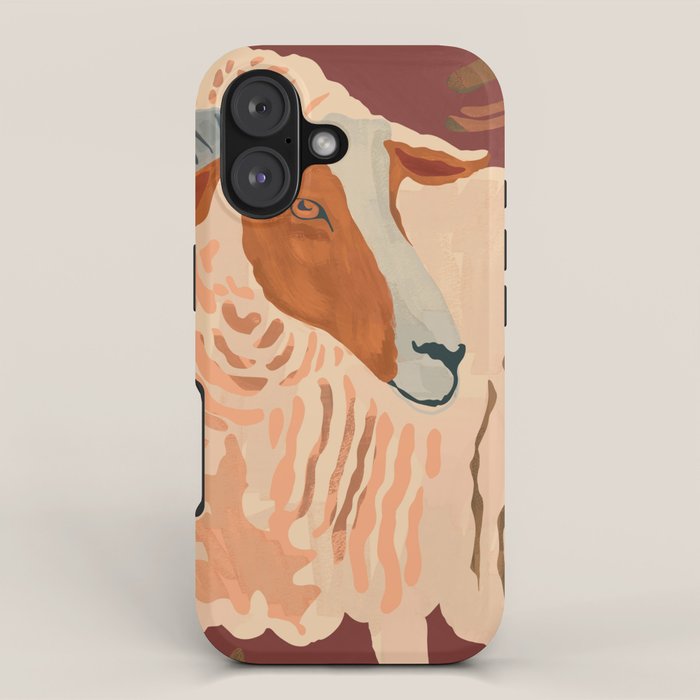 Abstract Rustic Ram iPhone Case Gallery Image 1