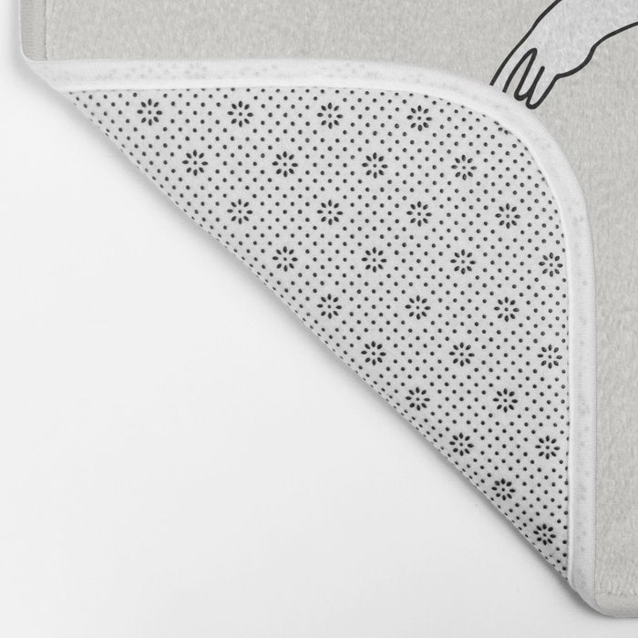 Coffee Cat 2: Catte Bath Mat Gallery Image 2