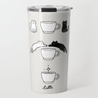 Coffee Cat 2: Catte Travel Mug Gallery Image 1