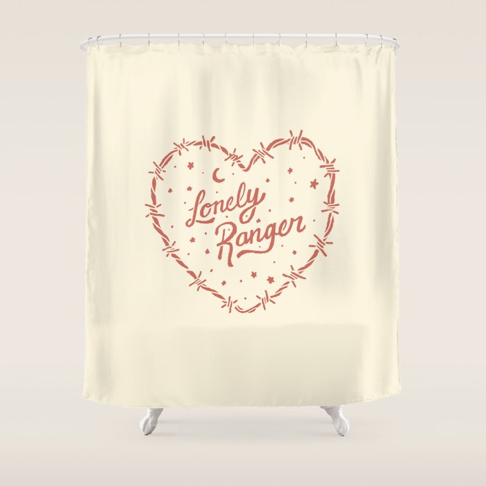 Lonely Ranger Shower Curtain Gallery Image 1