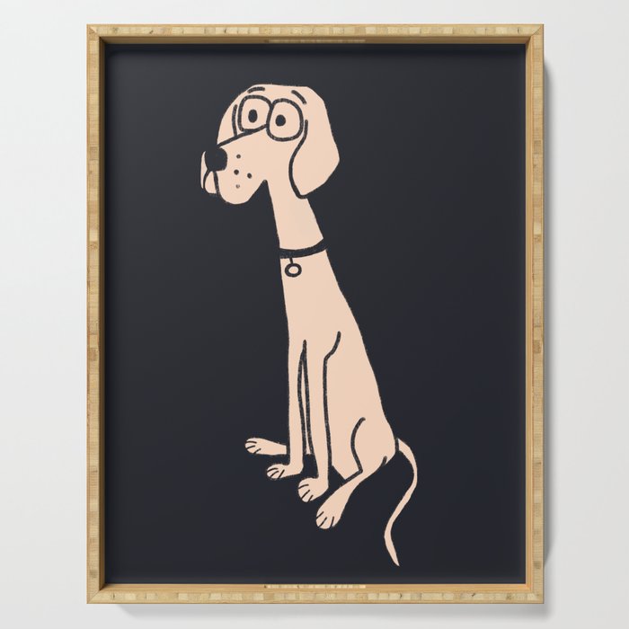 Hound dog  Serving Tray Gallery Image 1