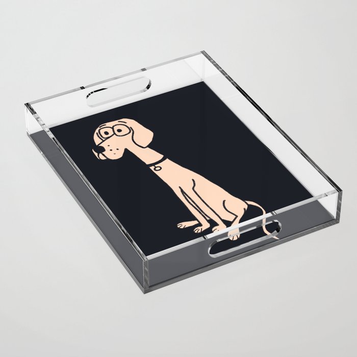 Hound dog  Acrylic Tray Gallery Image 1