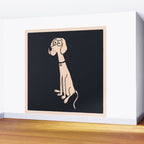 Hound dog  Wall Mural Gallery Image 2