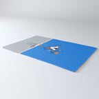 Shooting Hoops | Basketball Court Illustration  Rug Gallery Image 3