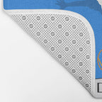Shooting Hoops | Basketball Court Illustration  Bath Mat Gallery Image 2