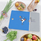 Shooting Hoops | Basketball Court Illustration  Cutting Board Gallery Image 2