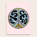 Pisces Peace Sign Notebook Gallery Image 4