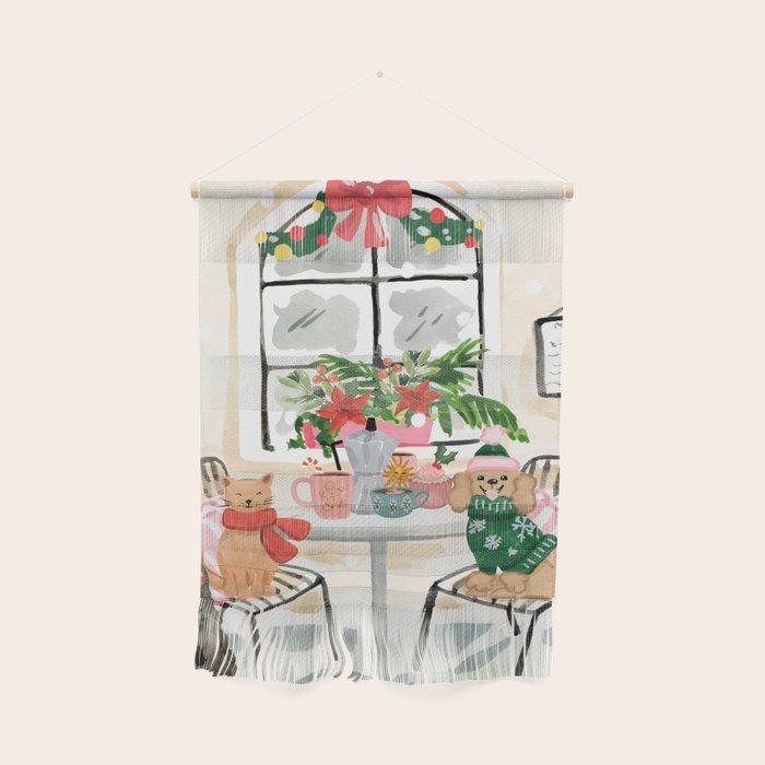 Christmas Cafe Wall Hanging Gallery Image 1